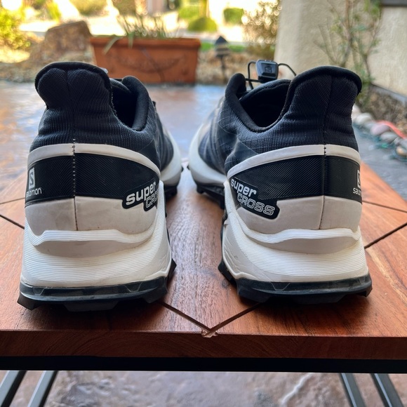 Salomon Super Cross trail running shoes - Like new! Comfy - light Sz 7.5 - Picture 5 of 7